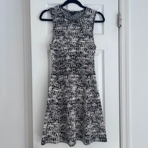 Theory Patterned Knit Dress